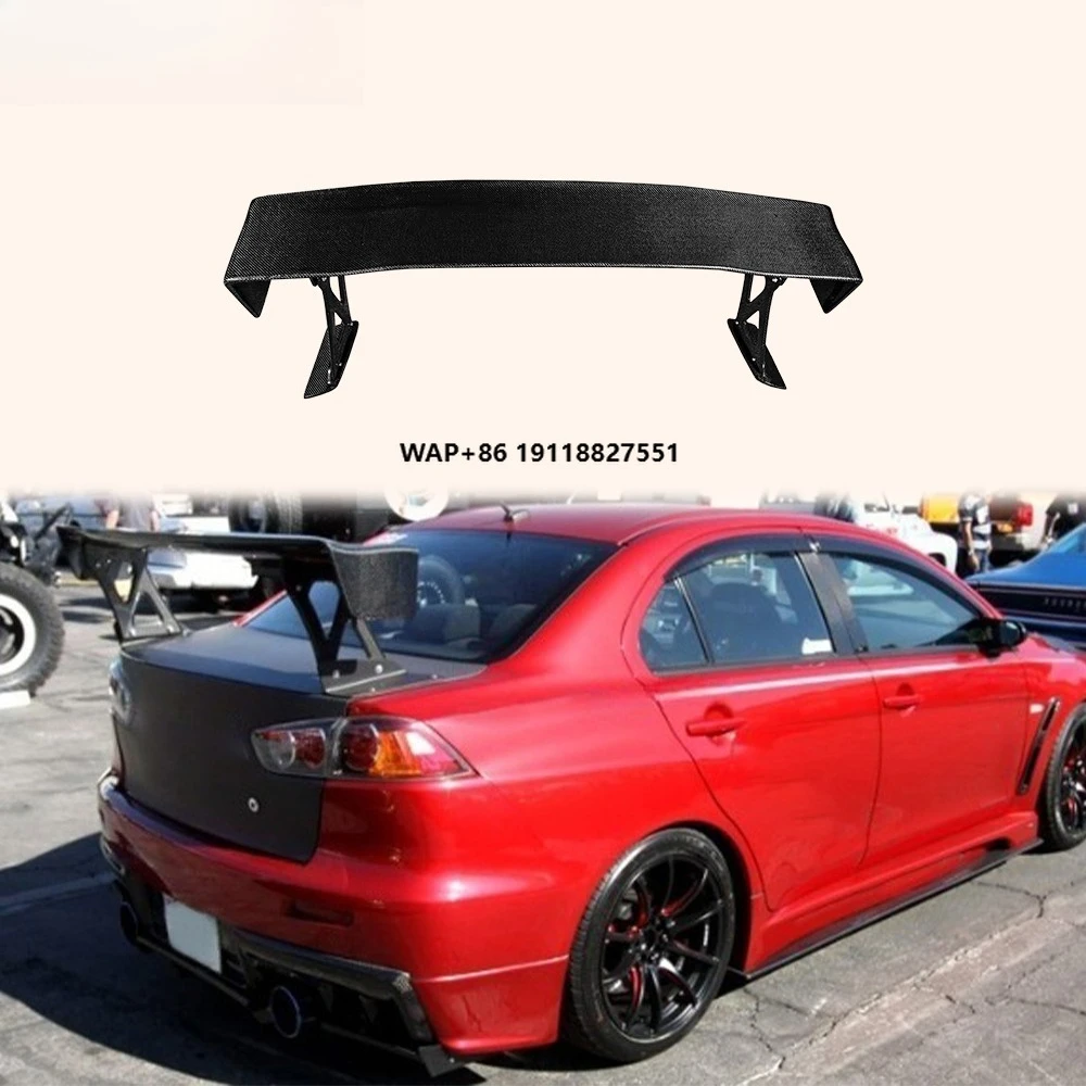 

Evolution X EVO 10 07-16 Rear Trunk GT Spoiler Wing Carbon VAEU Model with Lancer Features