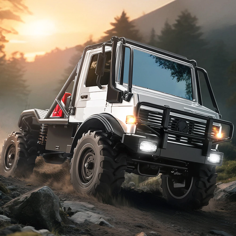 MN333 1:18 Symulacja Samochodu RC Terenowego Zdalnie Sterowanego, Model MN w Pełnej Skali z Stopu Metali, Ciężarówka RC MN 333, Idealny Prezent dla Chłopca