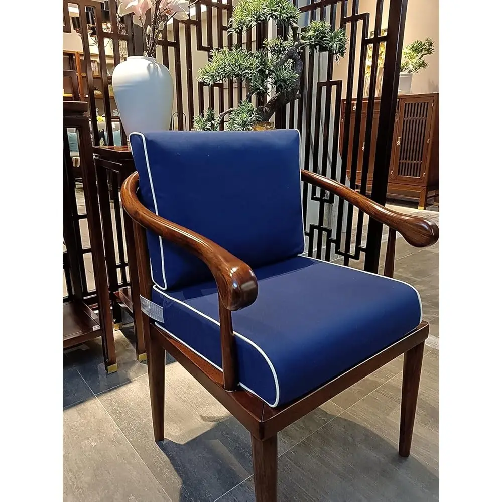 

19X19X4 H Outdoor Chair Cushions Set, Waterproof Patio Seat Cushion For Chair, Non-Slip Washable Durable Garden Sofa Couch Pads