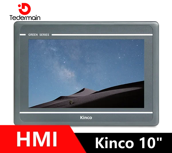 Kinco GL100 GL100E HMI Touch Screen 10 inch Ethernet USB Host new Human Machine Interface 3 serial ports Upgrade From MT4532TE