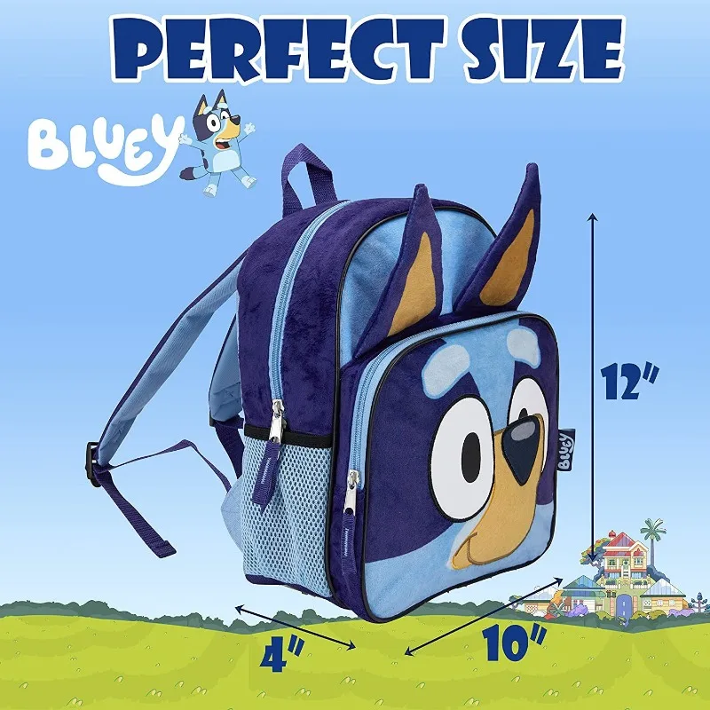 Bluey Bingo Backpacks Cute Schoolbags Cartoon Character Derivative Peripherals Bags Portable Large Capacity Birthday Party Gifts