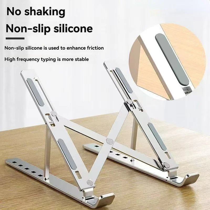 

ABS Material Foldable Laptop Stand Adjustable Notebook Bracket Portable Holder For Macbook Air Pro Accessories