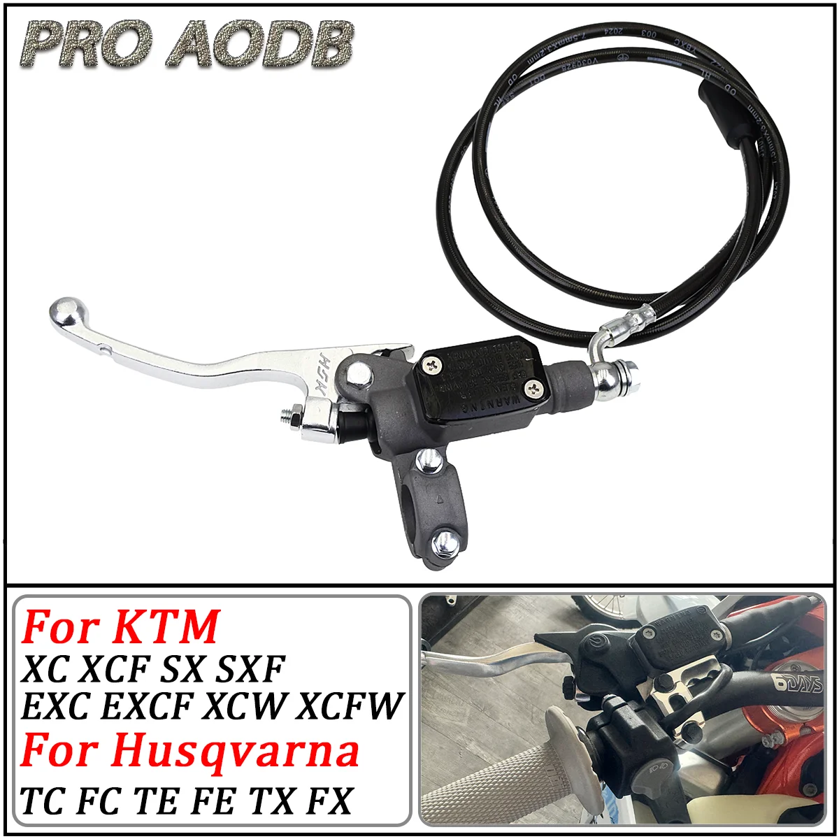 

Motorcycle Hydraulic Clutch Master Cylinder Oil Hose Pipe For Husqvarna TE FE TX FX TC FC For KTM EXC EXCF SX SXF XC XCF 2023