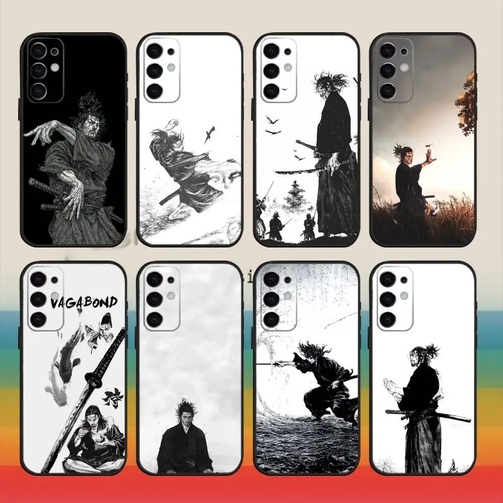Hot New Vagabond Samurai   Phone Case For Samsung S25,S24,S21,S22,S23,S30,Ultra,S20,Plus,Fe,Note,10,9,5G Black Cover