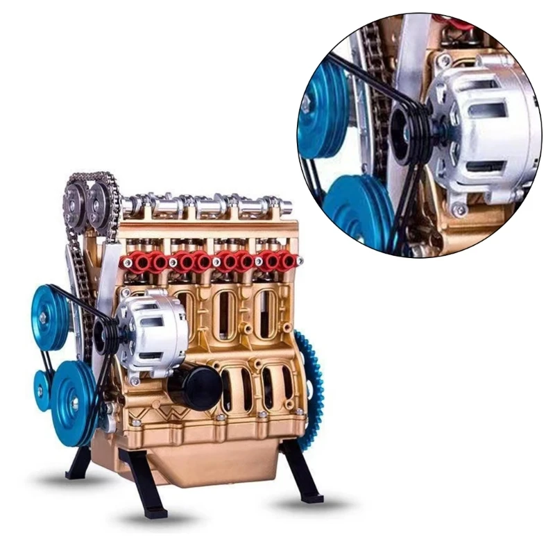 

97BE фигурки двигателя, домашний декор, статуя двигателя, креативный орнамент, механизм двигателя из смолы, любовник для