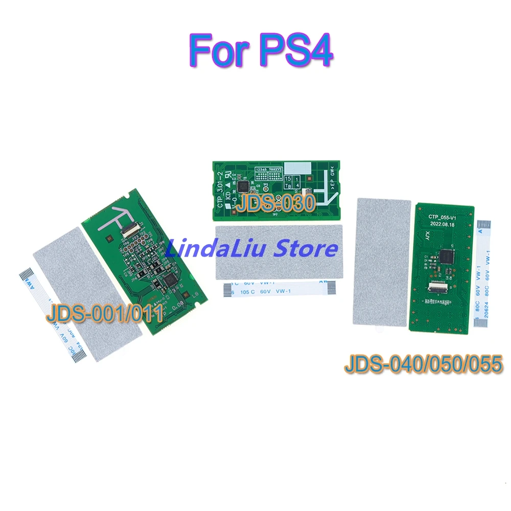 1Set For PS4 JDS-010 011 030 Touchpad For PS4 JDM 040 050 055 Touch Pad Board Motherboard 10PIN With Flex Ribbon Cable