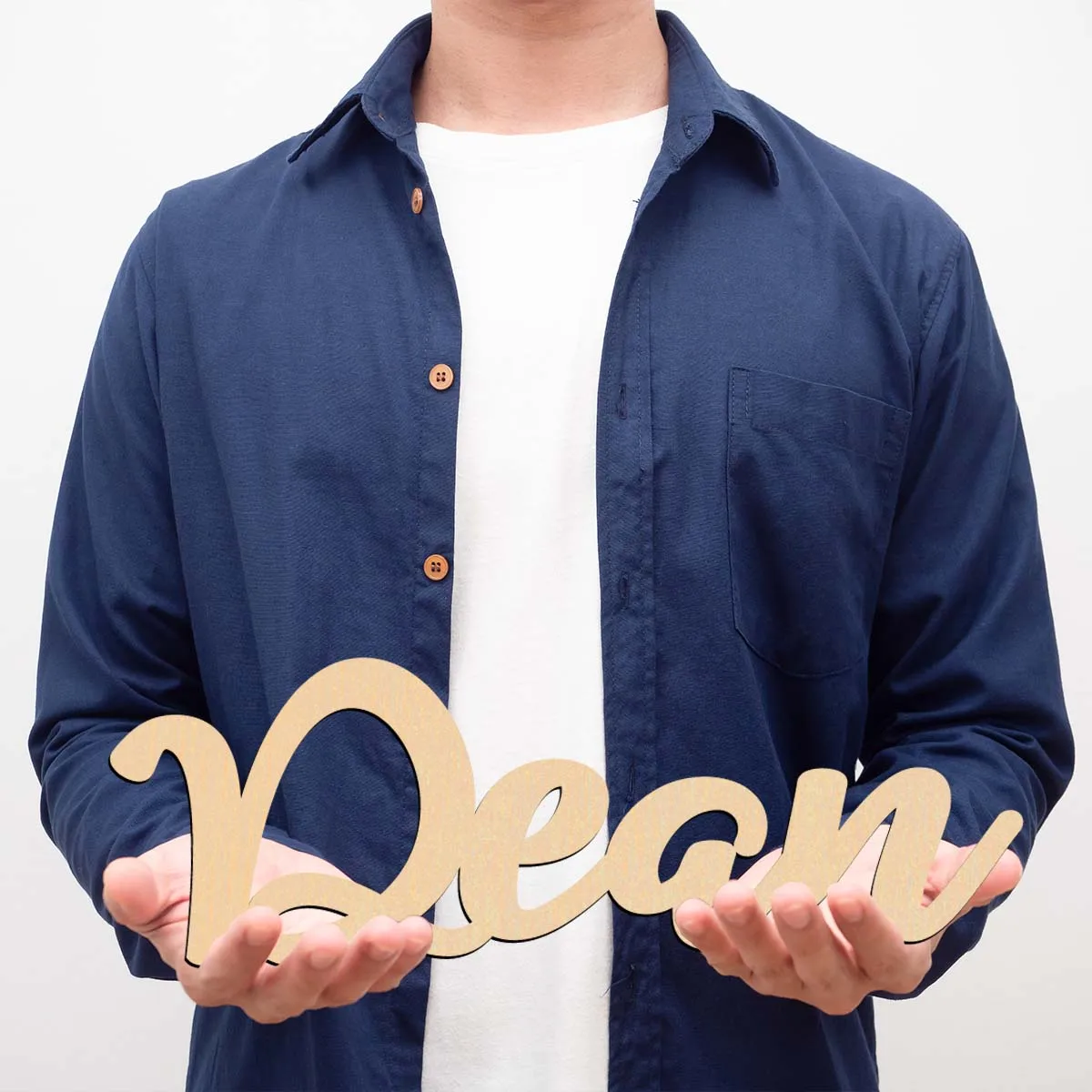 1 قطعة عمد مضحك مثال مخصص اسم علامة خشبية قطع الليزر تسجيل لوحة خشبية لم تنته الخشب للرسم أو التألق