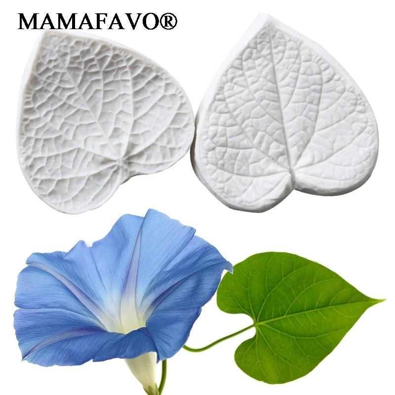 17 Types Flower&Leaf Petal Silicone Mold Fondant Mould Cake Decorating Tools Gumpaste Veiners Mold, Sugarcraft Tools K738
