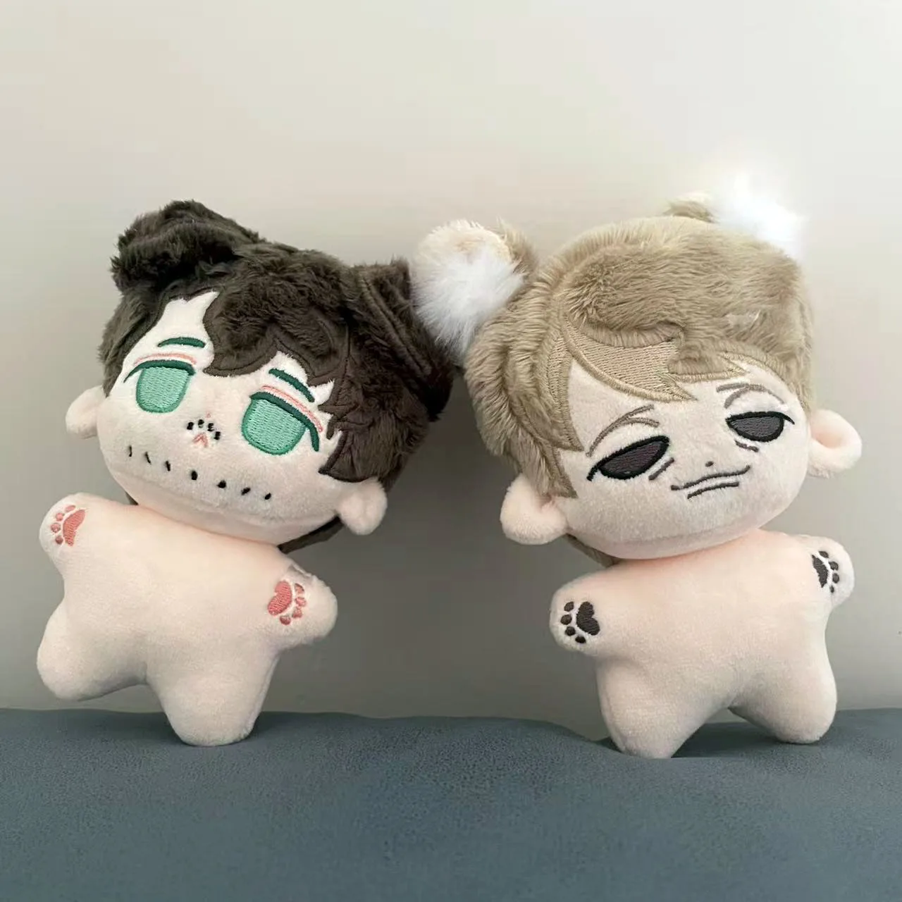 10cm Will Hannibal 만화 봉제 인형 불가사리 바디 키 체인 러블리 배낭 펜던트 팬 선물 컬렉션