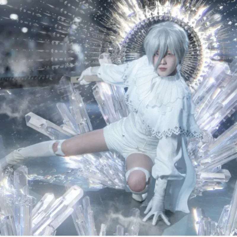 Аниме «Земля блестящих комбинезонов», костюм для косплея, полный комплект реквизита, аксессуары, боди, праздничная вечеринка, карнавальная одежда, униформа