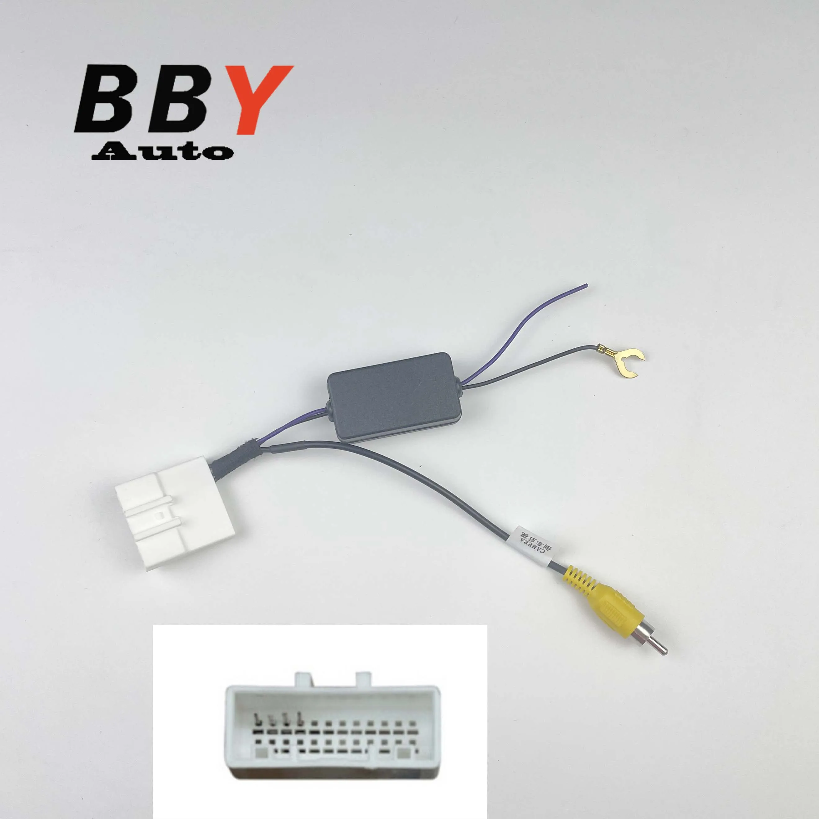 24-pinowy adapter do mocowania kamery cofania do Hyundai I20 GB 2. generacji 2014 ~ 2020 Santa Fe DM NC 3. generacji 2013 ~ 2019 ekran na rynku wtórnym