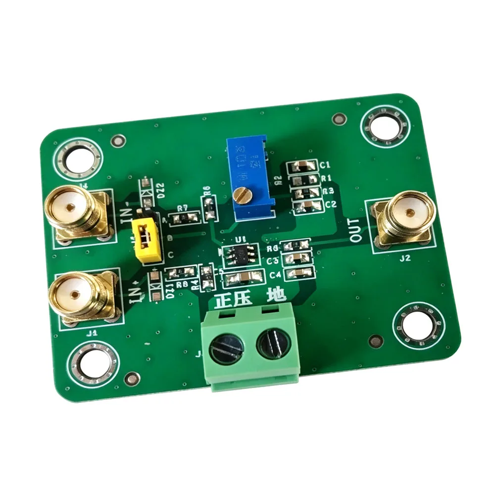 High Speed Voltage Comparator TLV3501 Non-Inverting Inverting Sine to Square Wave Zero-Crossing Module DC~150MHz