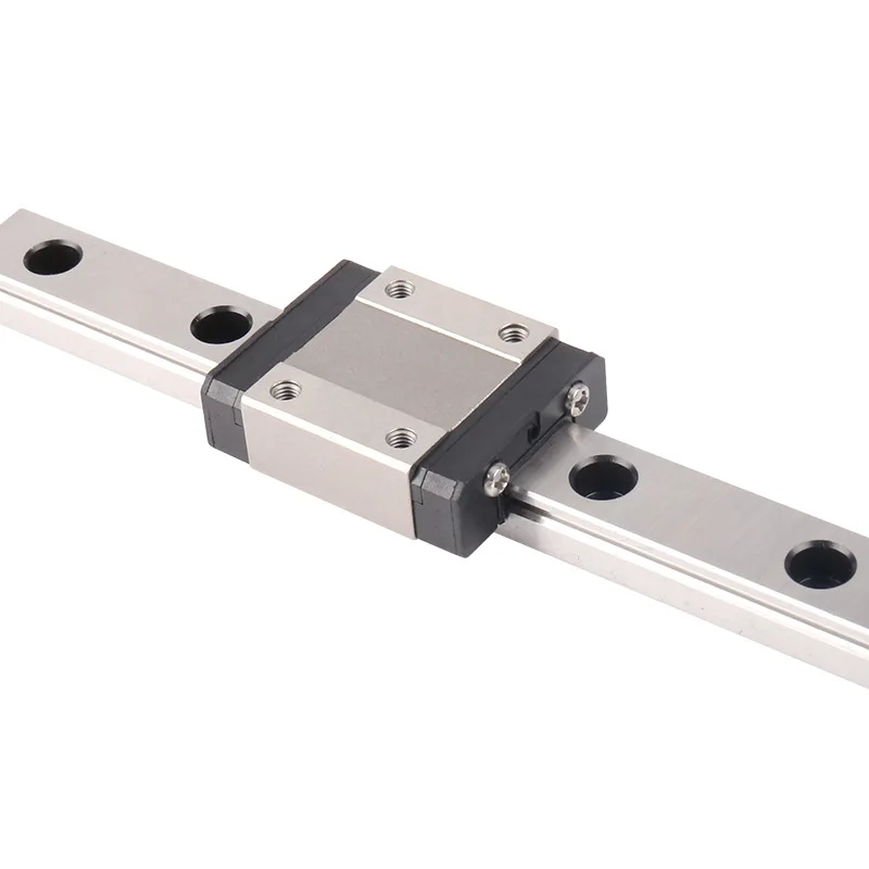 MGN9 MGN12 MGN15 MGN7 Miniature Linear Rail Slide 1 Linear Rail Guide +1 MGN Carriage Miniature Linear Rail Slide CNC X Y Z Axis