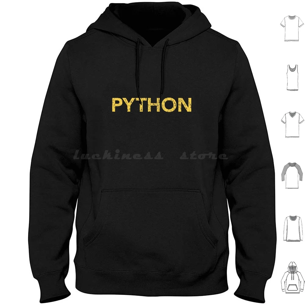 Programador Python Sudaderas con capucha Programación de desarrollador de programación Python Python de manga larga
