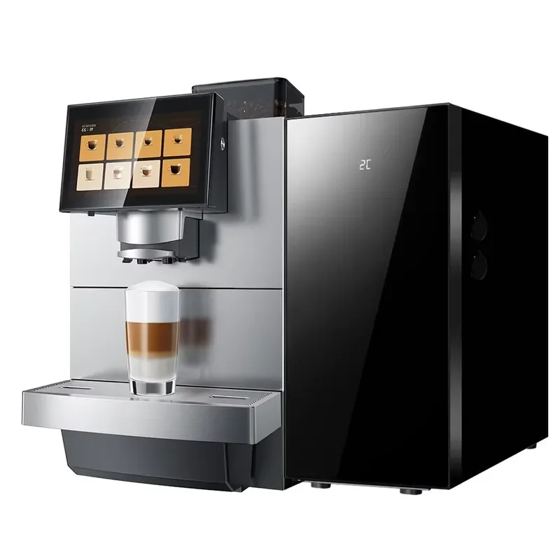 for Commercial Smart Automatic Coffee Maker Machine Intelligent Bean to Cup Espresso Brewer for Office Restaurant Cafe Use