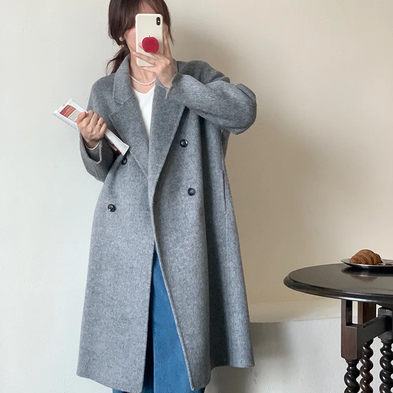 6 Colors Women Coat Casual Long Length Jacket Super Quality Great Quality Size  Free Shipping