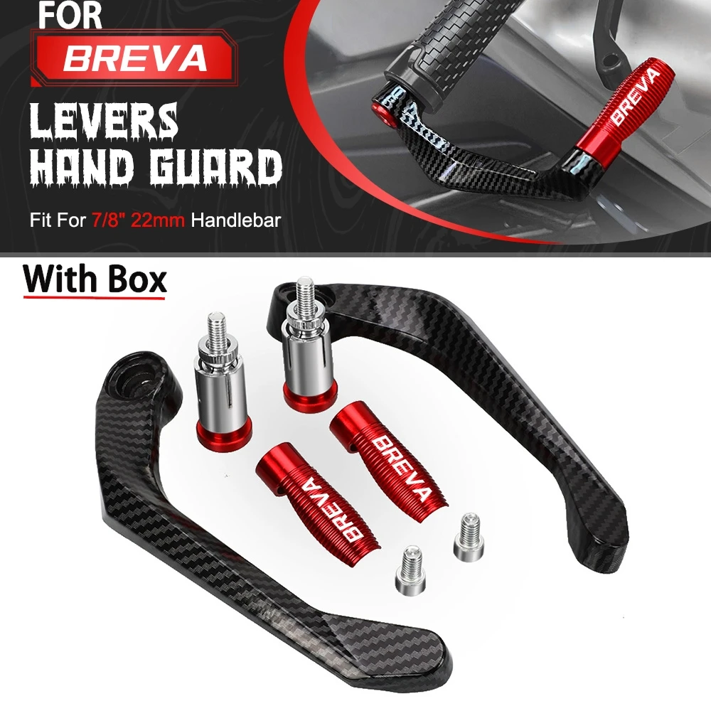 For Moto Guzzi Breva 850 1100 1200 GRISO NORGE 1200 GT8V BREVA 750 V7 Handlebar Grips Brake Clutch Levers Hand Guards Protector