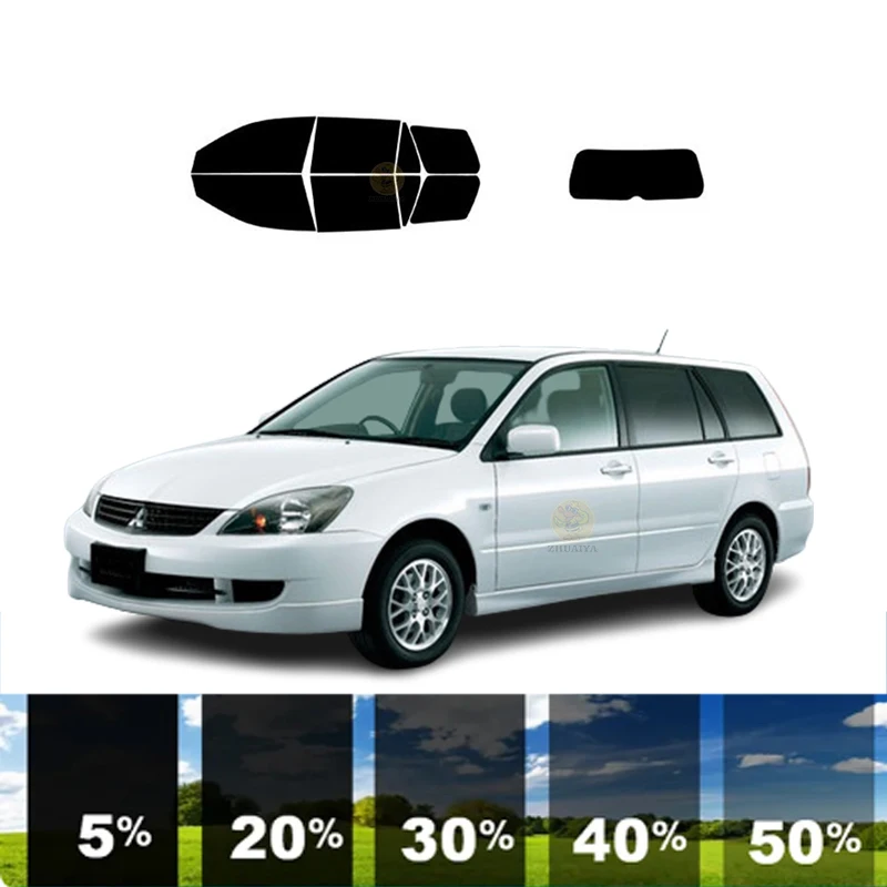 

precut Removable Window Tint Film For Car 100% UVR 5%-70%VLT Heat Insulation Carbon ﻿For MITSUBISHI LANCER 4 DR WAGON 2004-2007