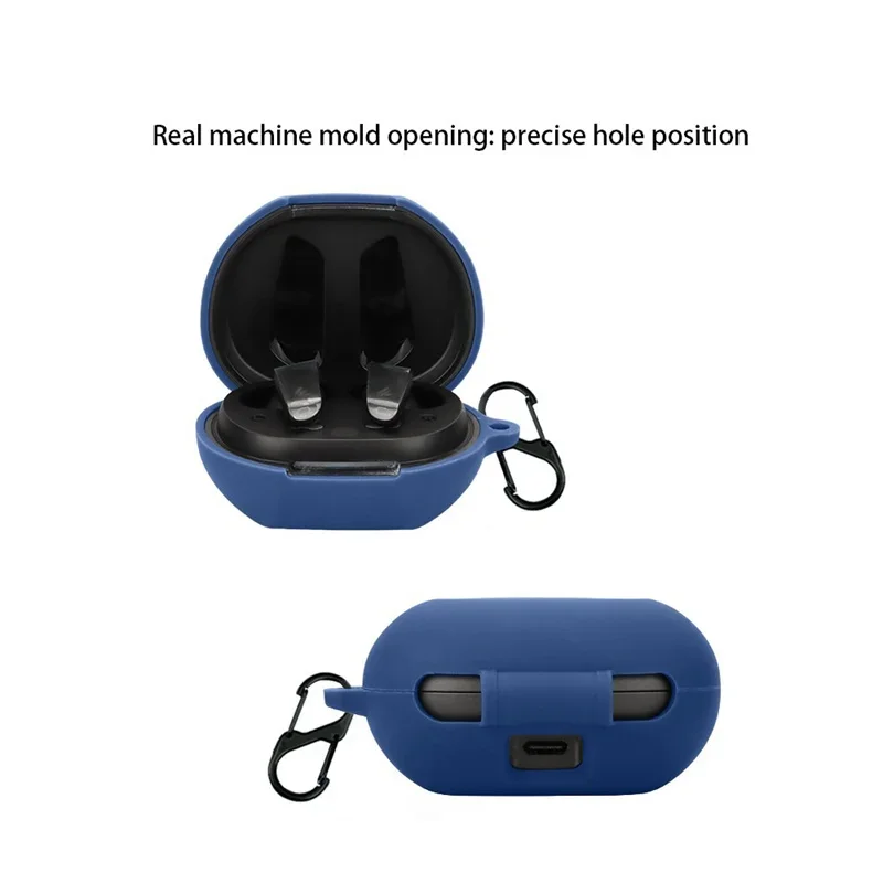 

For EDIFIER Neo Buds Plus Case Silicone Solid Color Shockproof Earphone Accessories Protector For EDIFIER Neo Buds Plus Cover