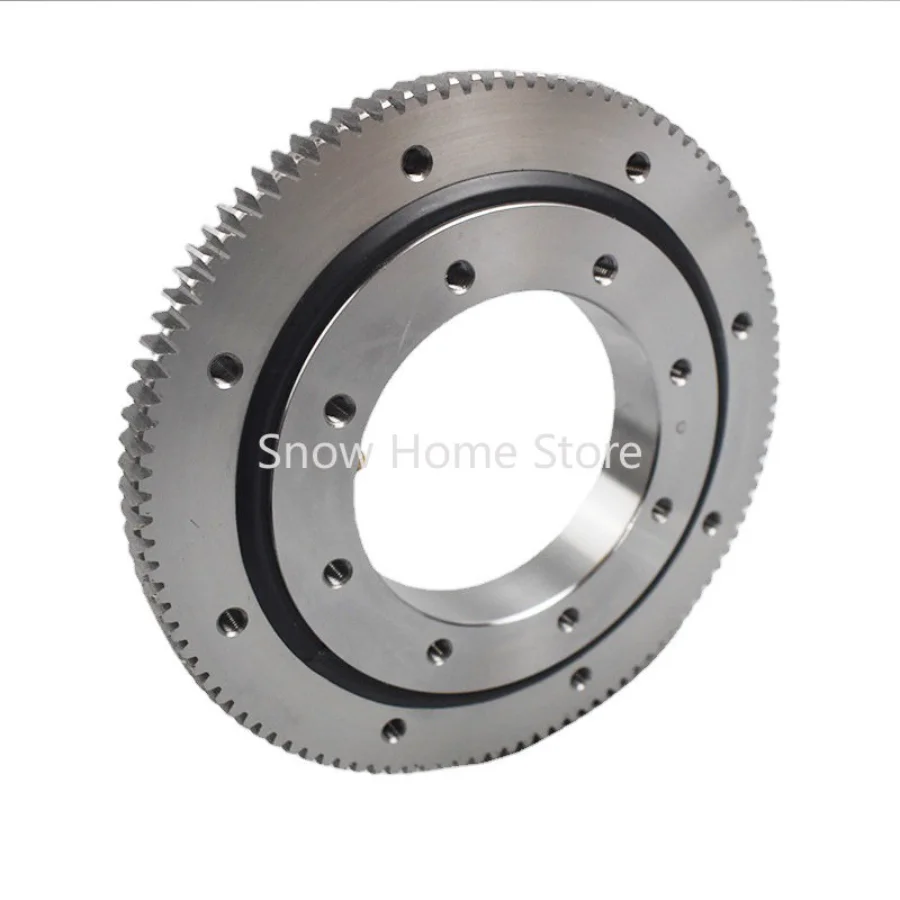 01QW Series Slewing Support Turntable Bearing Turntable Drive External Gear Slewing Ring 1Pc