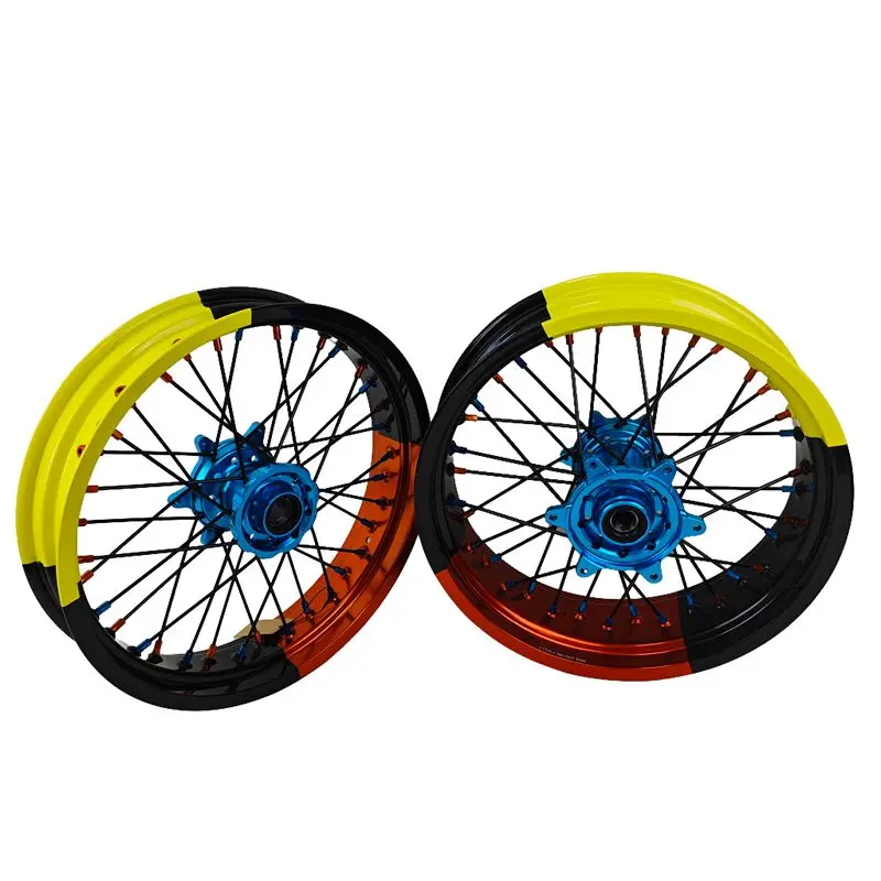 Fit Ultra Bee 17*3.5 17*5.0 Wheel Set Motard Electric Dirt Bike Wheels