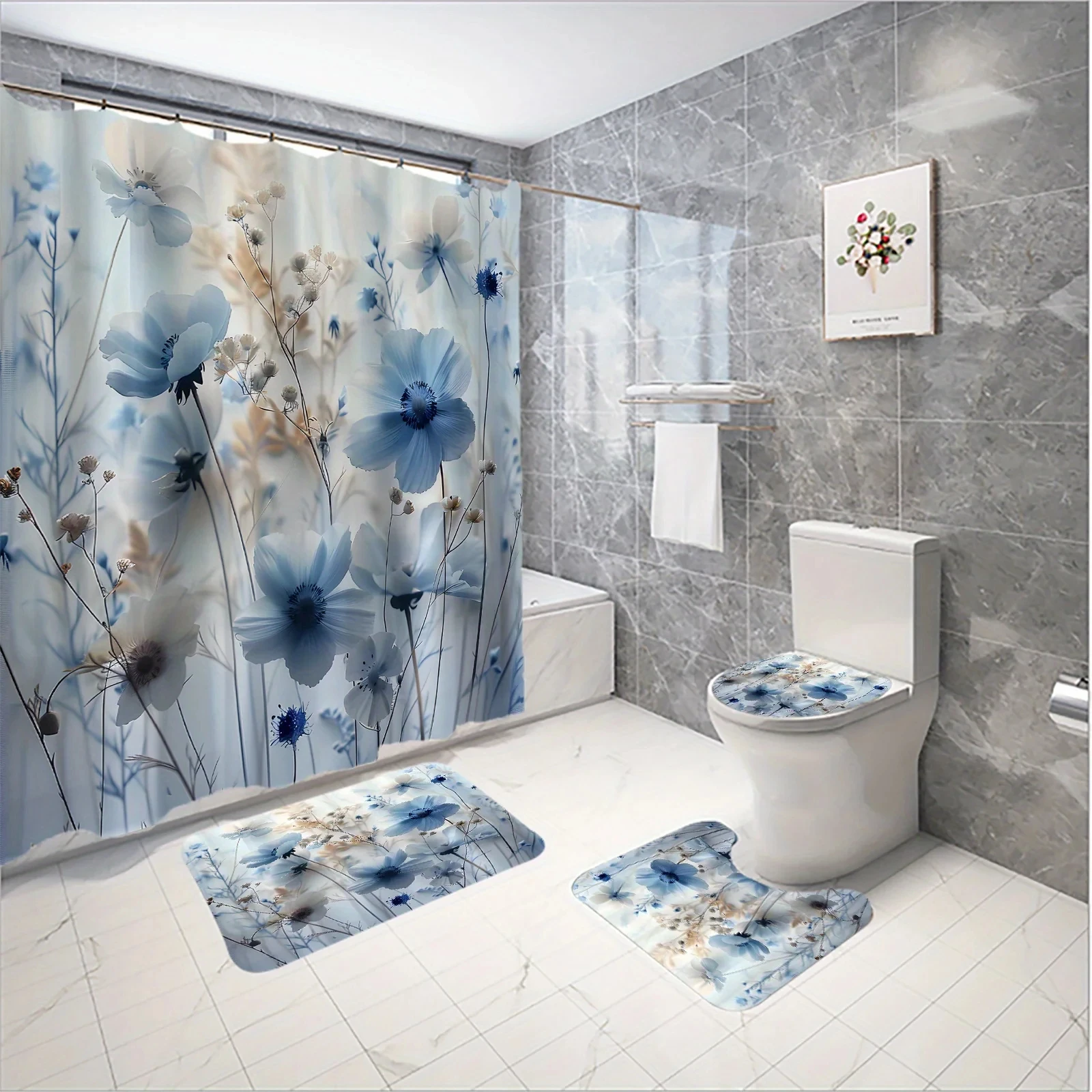 4Pcs Country-Style … - image