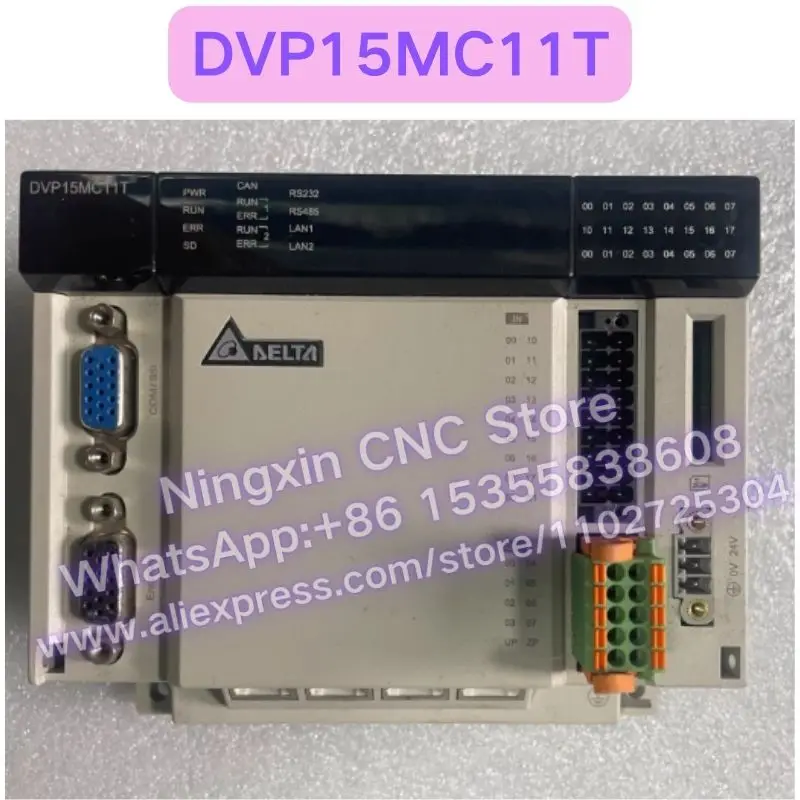 Second-hand DVP15MC11T 24 axis motion controller Functional test OK Fast delivery