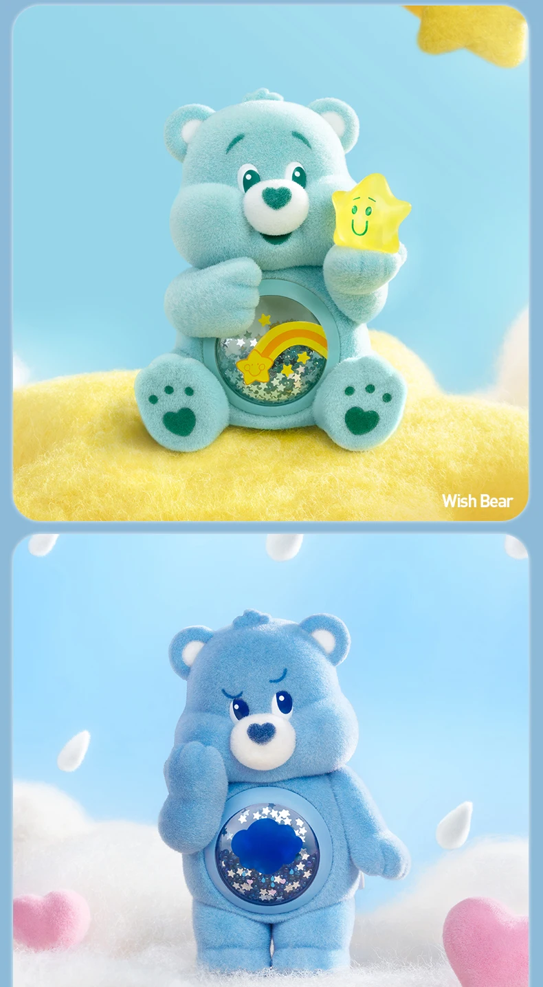 POP MART Care Bears Série Colorful Hugs Caixa Surpresa Kawaii