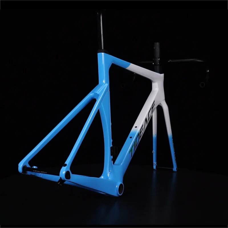 EPS Tecnologia Coustomized Carbono Road Bike Frame, peso ultra leve, cabo interno completo, Frameset bicicleta, Freio A Disco