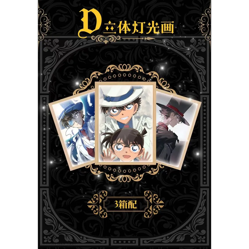 Original Detective Conan Card For Children Classic Reasoning Truth Anime Kudou Shinichi Limited Game Collection Card Kids Gifts