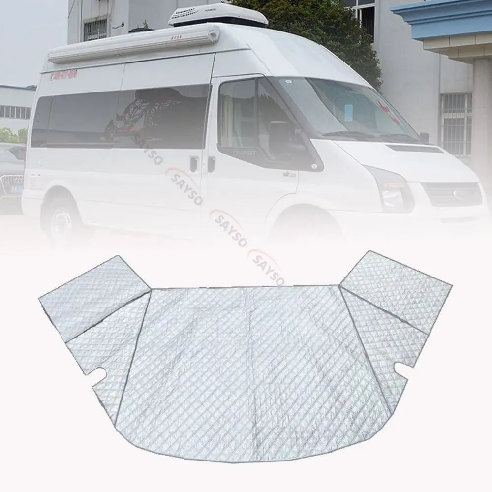 

RV Snow Cover Snow Shield Windshield Sunshade For Ford B-class RV V348 Campers