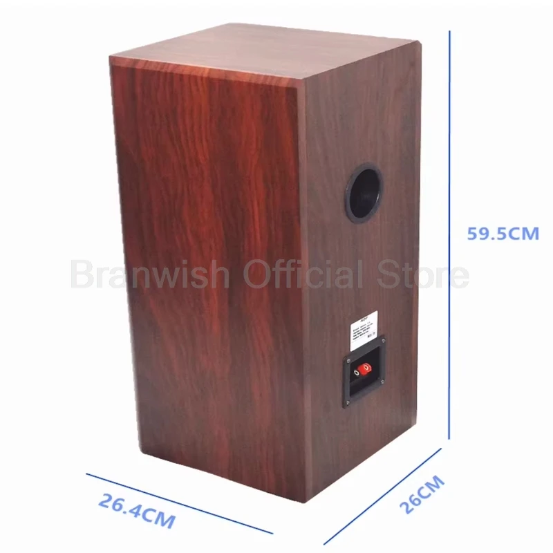 8 インチ 80-130 ワット本棚スピーカーホームオーディオ 8ohm 高中低 3 ウェイ周波数 Hifi スピーカー木製フロントパッシブスピーカー