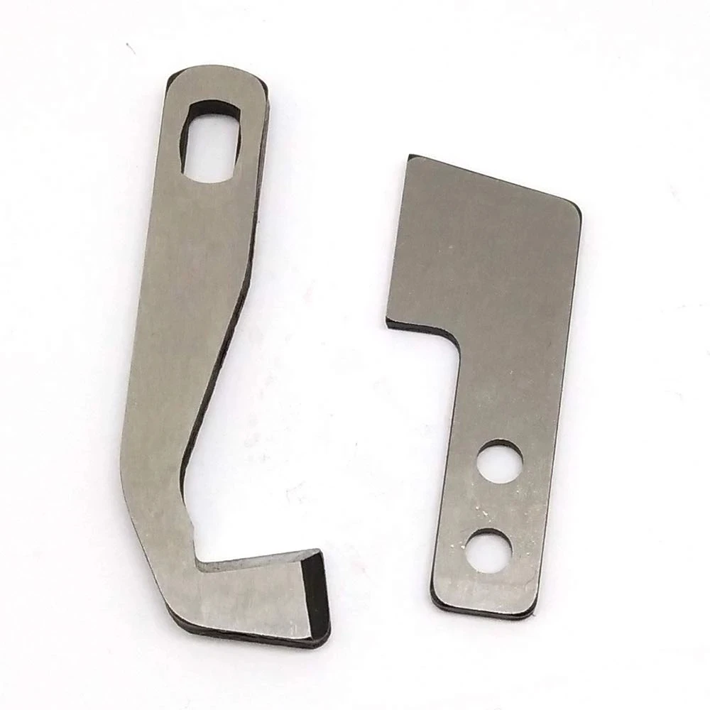 Lower Knife G1075-1 (G1075) and Upper Knife #G1076(G1076-1) 396405-07, 416361601 for Singer/Pfaff/Husqvarna/Juki/Babylock