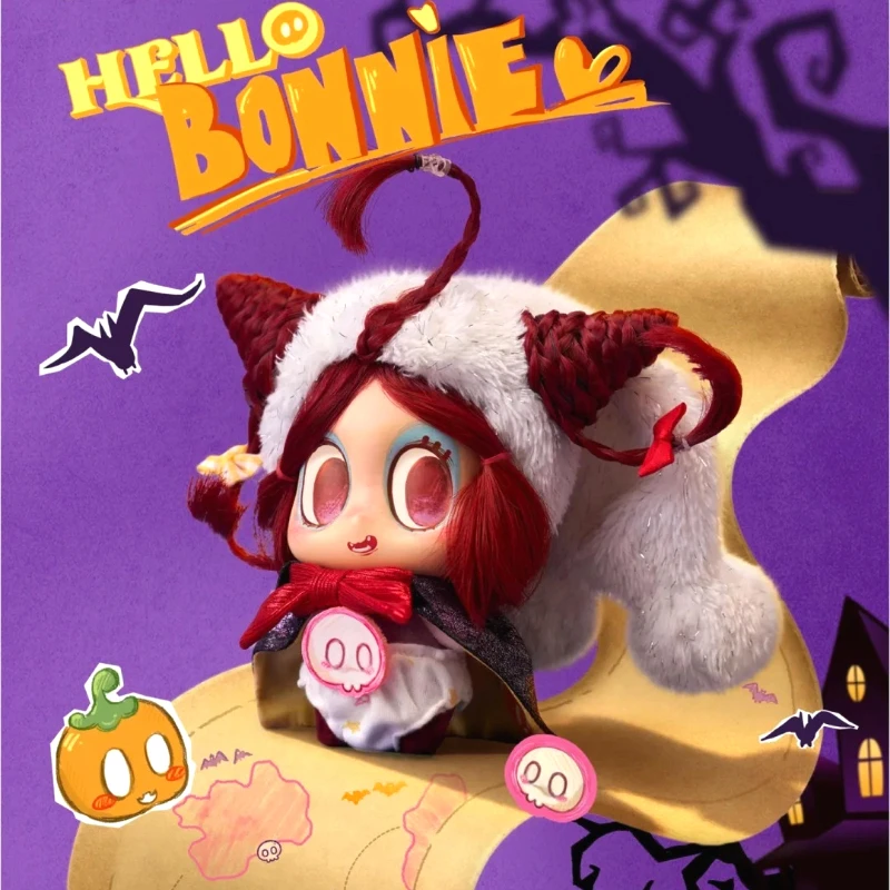 HELLO BONNIE Action Figure Anime Figure Surprise Bag Pendant Desktop Decor Model Trend Keychain Collect Vinyl Face Gift New