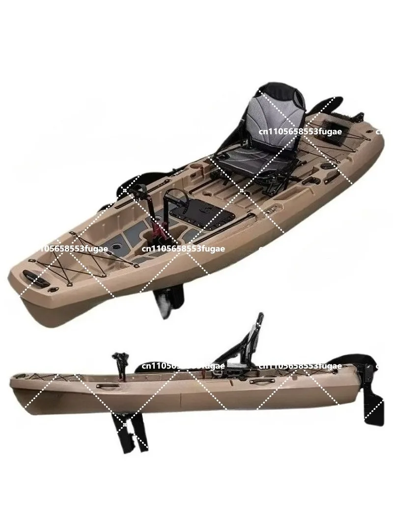 Single Seat Ocean Fishing Modular Kayak High Quantity Seated Top Sea Single Angler Plastic Boat