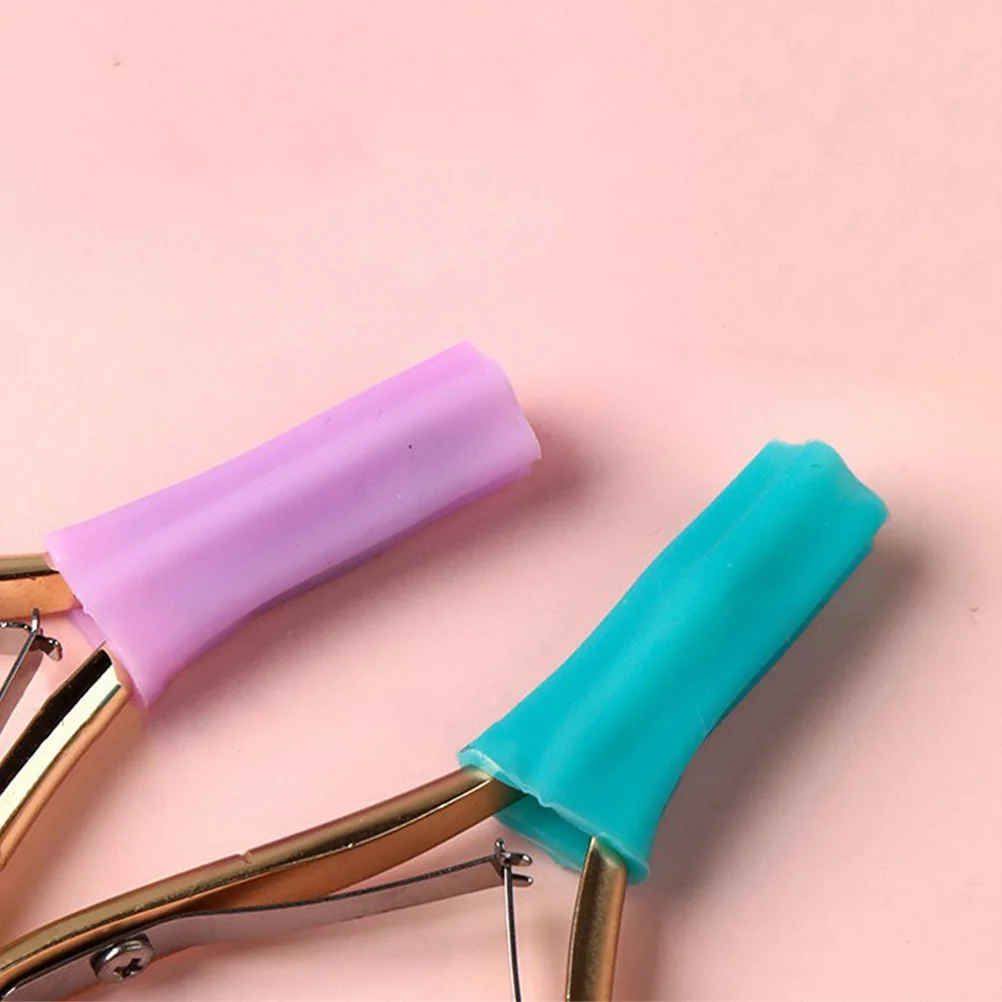 

5Pcs Manicure Tool Cover Kit - Flexible Silicone Caps for Cuticle Trimmers Tweezers Prevent Scratches Extend Sharpness