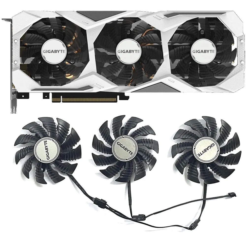 

THE NEW 82MM T128015SU DC 12V 0.5A 4PIN RTX2080 GPU Cooler for GIGABYTE GeForce RTX 2070 2080 Super RTX2070 RTX2080 graphics fan