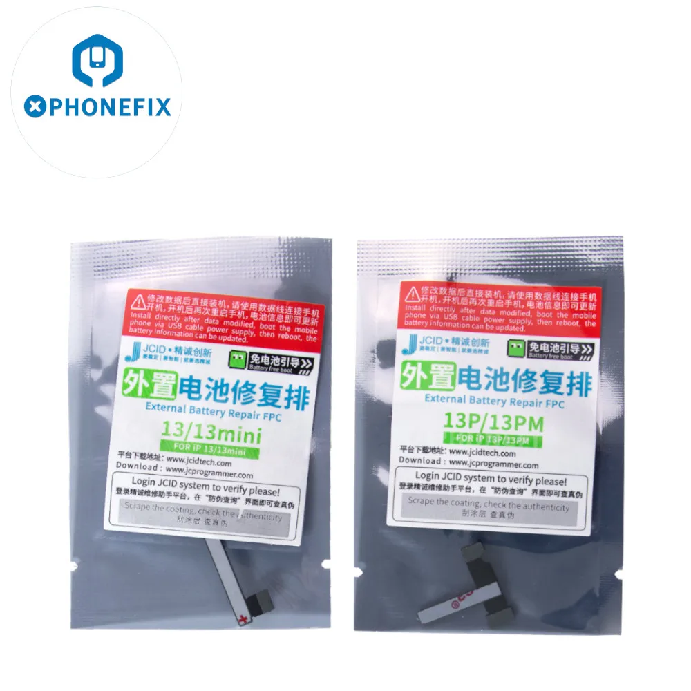 JC V1S Pin Sửa Chữa Ban Flex Cho iPhone 11-13 Pro Max Không Chính Hãng Cảnh Báo Pin Sức Khỏe sửa Chữa Pin Pop Ups Quả Phụ