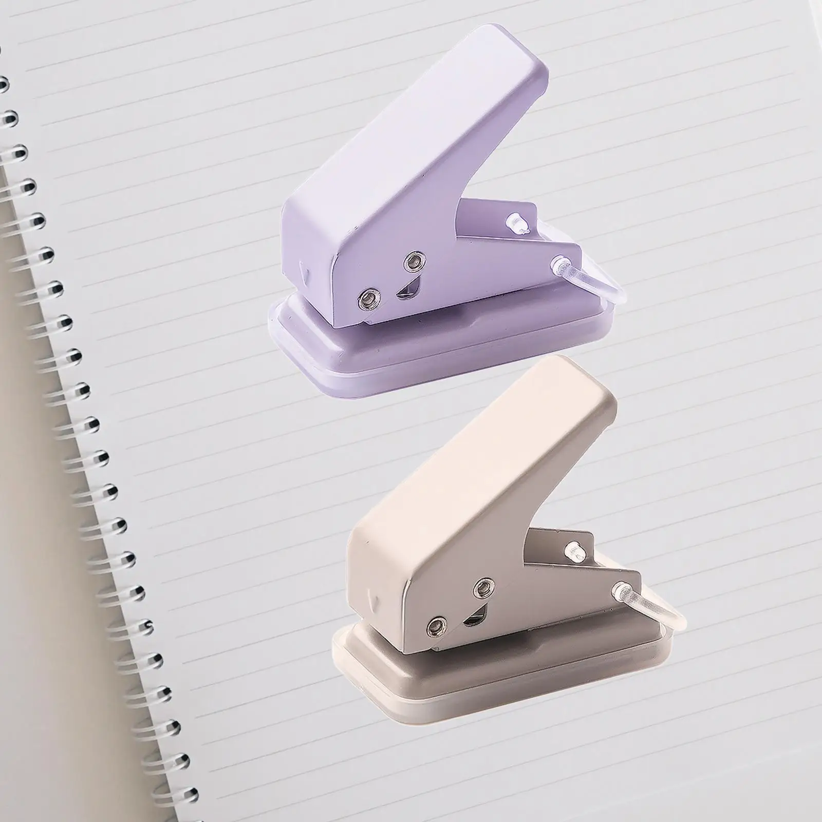 Mini Single Hole Puncher Mini Paper Hole Punch Small Hole Puncher Paper Punch for Paper Diary Scrapbooks Art Project Office Home