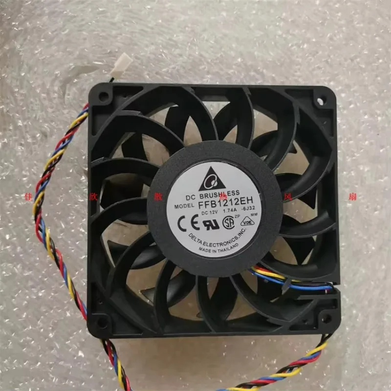 

Вентилятор охлаждения сервера Delta FFB1212EH 6J32 DC 12V 1.74A 120x120x25мм, 4-проводной