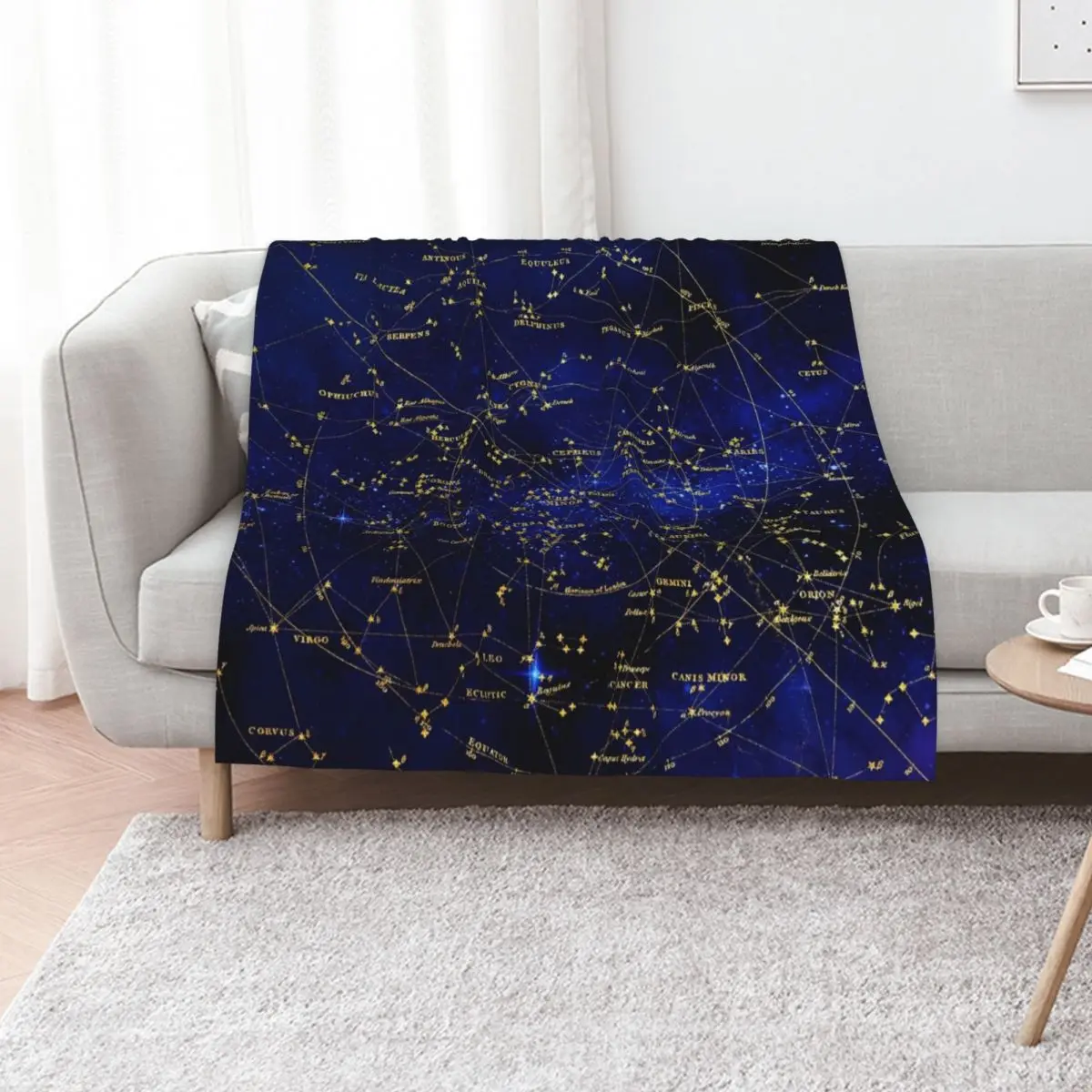 Star map Throw Blanket Decoratives cosplay anime blankets ands Bed Fashionable Blankets