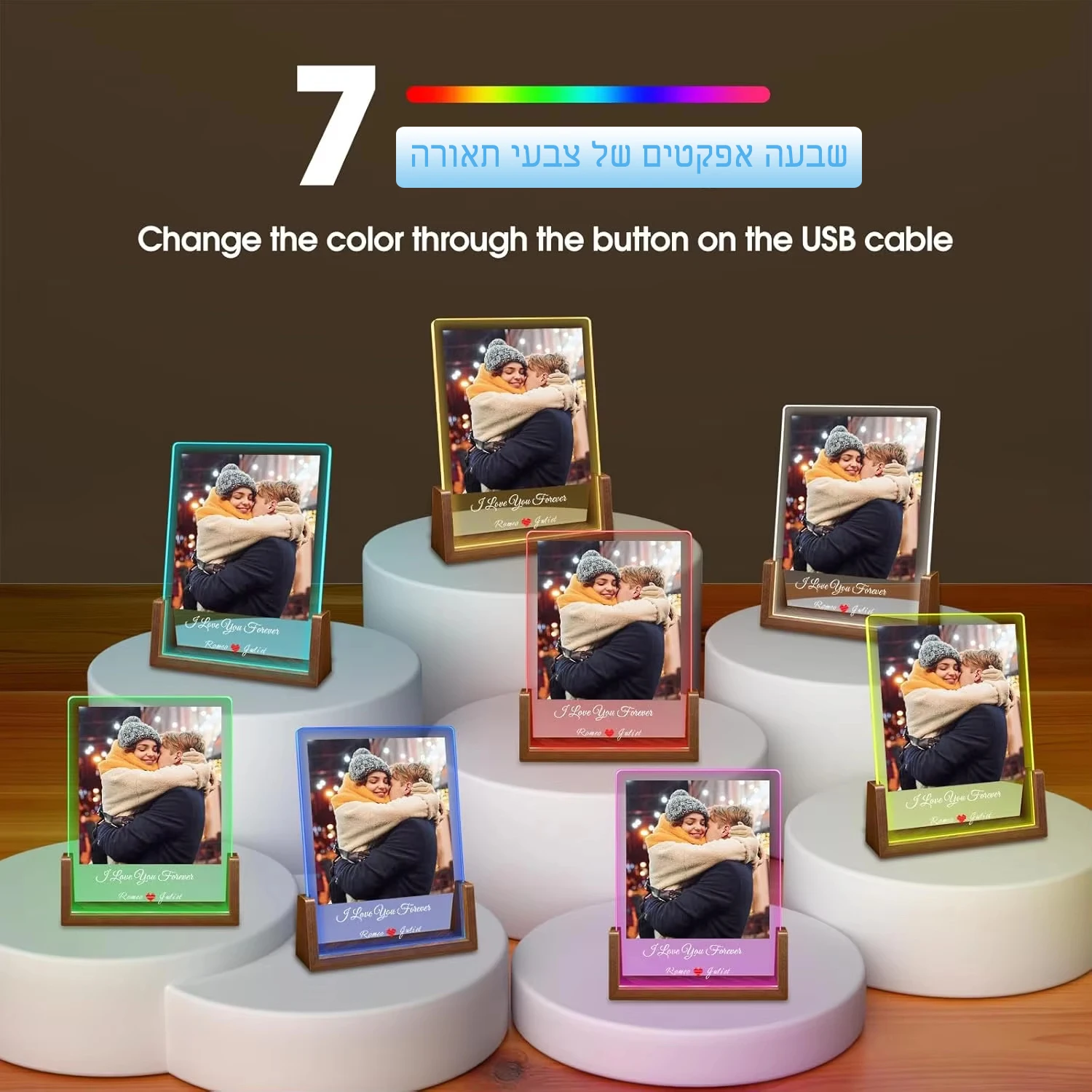 Plaque acrylique Spotify personnalisée, texte musical personnalisé, Photo, cadeau de Couple pour petite amie, petit ami, cadre en bois, Surprise de saint-valentin