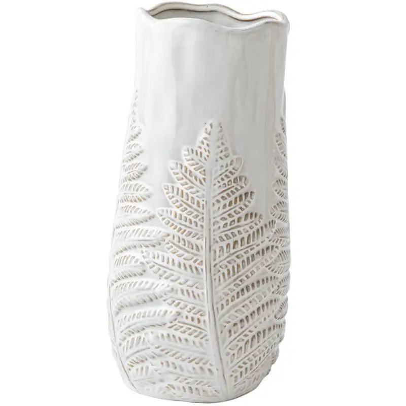Ceramic Flower Vase Table Decor 26.7cm Height Ideal for Coffee