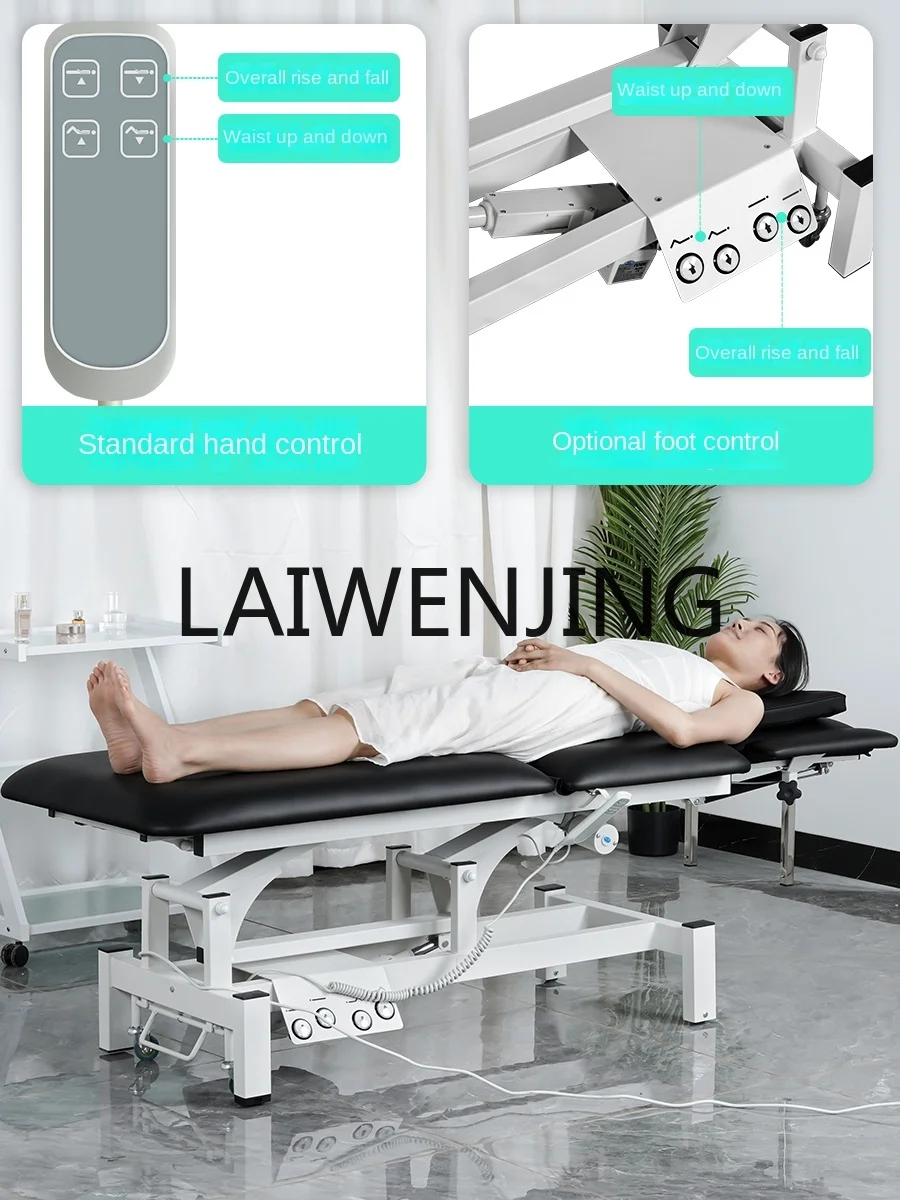 Rwj elektrisches Schönheits bett Knochen einstellung Physiotherapie Wirbelsäulen rehabilitation chirurgie Hochbett