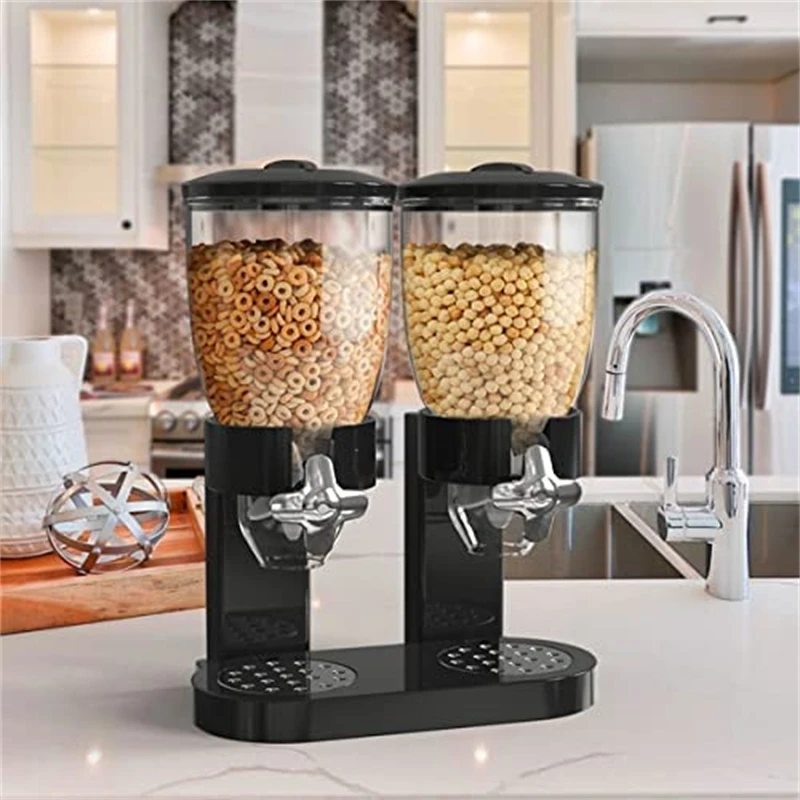 Large Capacity Food Storage Dispenser Storage Containers Oatmeal Nuts Candy Dispenser Jars Kitchen Cereal Storage Containers