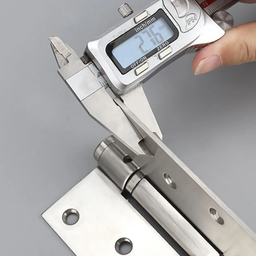 

2Pcs Stainless Steel Door Hinges Heavy Duty Self Closing Smooth Movement Damping Device Home Hardwares Self Closing Door Hinges