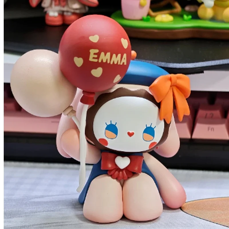 

Emma Blind Box Dark Style Art Toy Collectible Figurine Secret Forest Stormy Mountain Villa Ornament for Desktop Gift for Women
