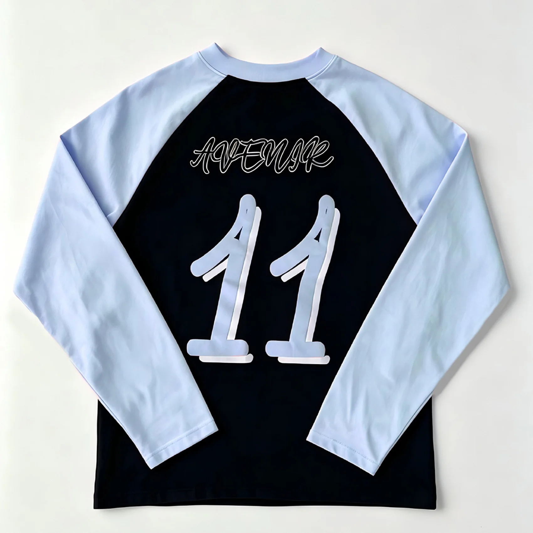 Young Retro Fashion Long-sleeved T-shirt for Men and Women Double-color 3D Printed Y2K Casual Street Style Top Harajuku Cheap