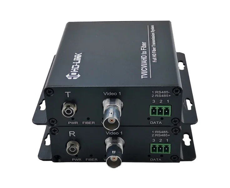 

In stock 1080p HD CVI AHD TVI 1 Channel Video Fiber optical Media Converter
