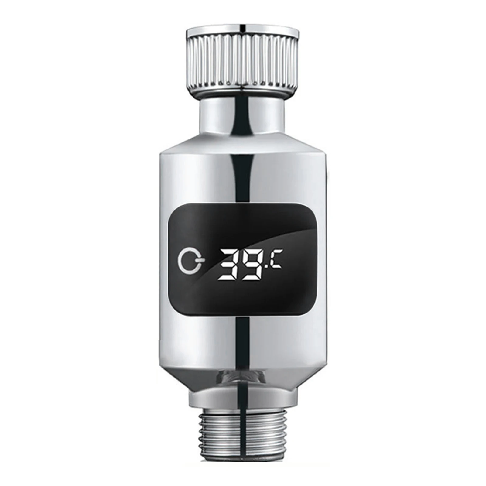Shower Water Thermometer LED Power Display Household Water Temperature Monitor ABS Bathtub Water Temperature Monitor